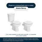 Assento Sanitário Atena Branco Para Vaso Hervy