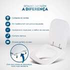 Assento Sanitário Axis Preto Para Vaso Deca