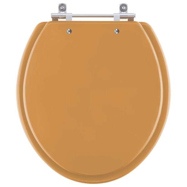 Assento Sanitario Azaléa Amarelo Terra Para Vaso Celite