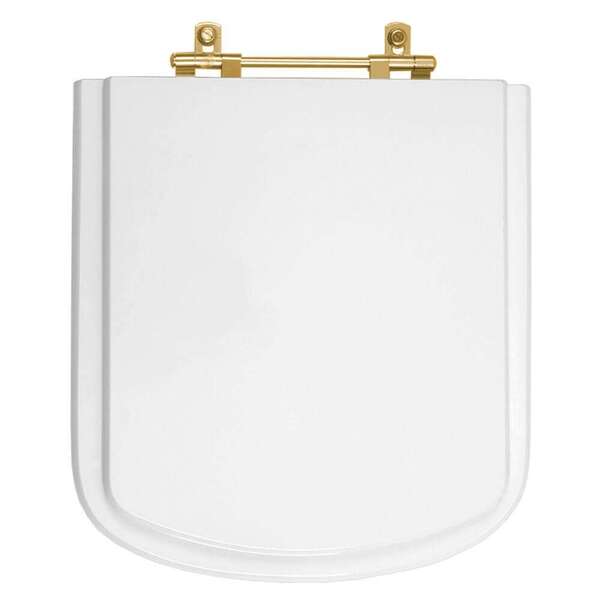 Assento Sanitário Bali Branco Para Vaso Incepa Com Ferragem D