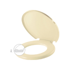 Assento Sanitário Bege Almofadado Herc