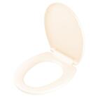 Assento Sanitário Bege Smart Oval Soft Close Tigre