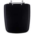 Assento Sanitário Boss Preto Noir Fosco Para Vaso Incepa
