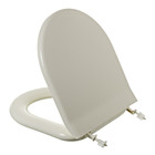 Assento Sanitário Calypso Almofadado Biscuit Astra