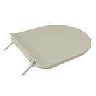 Assento Sanitário Calypso Espuma Biscuit Fechamento Comum Astra