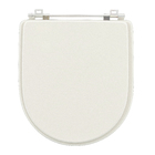 Assento Sanitário Calypso MDF Biscuit Fechamento Comum Sicmol