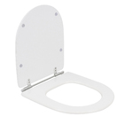 Assento Sanitário Calypso MDF Branco Fechamento Comum Sensea