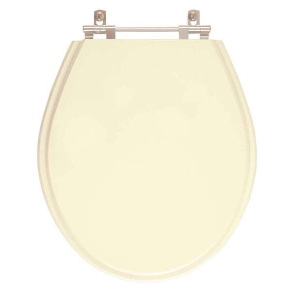 Assento Sanitário Carina Bone (bege Claro) Para Vaso Ideal St