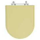 Assento Sanitário Carrara Bege Saara Para Louça Deca