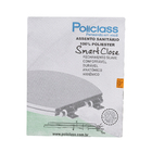 Assento Sanitário Carrara Poliéster Branco Fechamento Suave Policlass