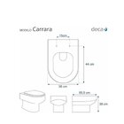 Assento Sanitário Carrara Softclass Policlass Branco