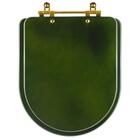 Assento Sanitário Carrara Verde Degrade Para Vaso Deca Com Fe