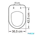 Assento Sanitario Celite Riviera Smart Roca Nexo Branco Pp