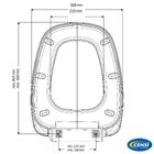 Assento Sanitário Censi Monte Carlo Com Fechamento Soft Close