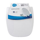 Assento Sanitário City/Angra Polipropileno Fechamento Comum Branco Sensea