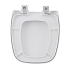 Assento Sanitário City/Angra Polipropileno Fechamento Comum Branco Sensea