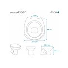 Assento Sanitário Clean Aspen Policlass Branco