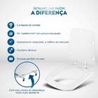 Assento Sanitário Clean Branco Para Louça Deca