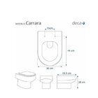 Assento Sanitário Clean Carrara Policlass Branco