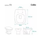 Assento Sanitário Clean Fit Policlass Branco