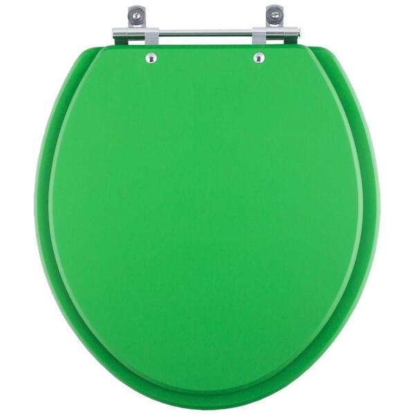 Assento Sanitario Colorido Verde Para Vaso Convencional
