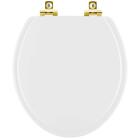 Assento Sanitário Com Amortecedor Buzios Branco Para Vaso Her