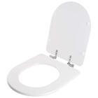 Assento Sanitário Com Amortecedor Jasmim Branco Para Vaso Fio