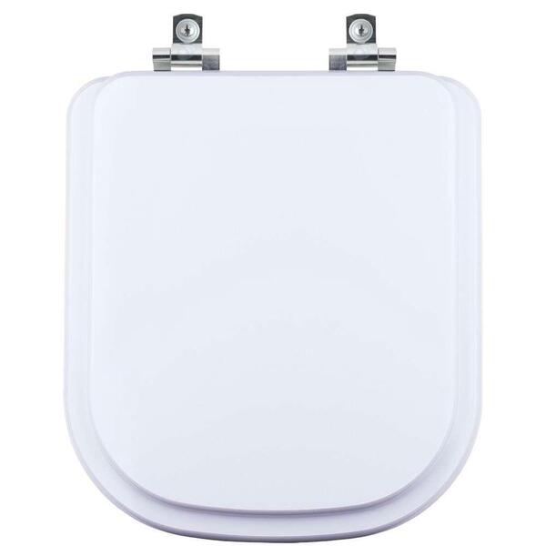 Assento Sanitário Com Amortecedor Lyon Branco Para Vaso Sensea