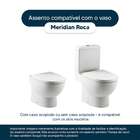 Assento Sanitario Com Amortecedor Meridian Branco Para Vaso R