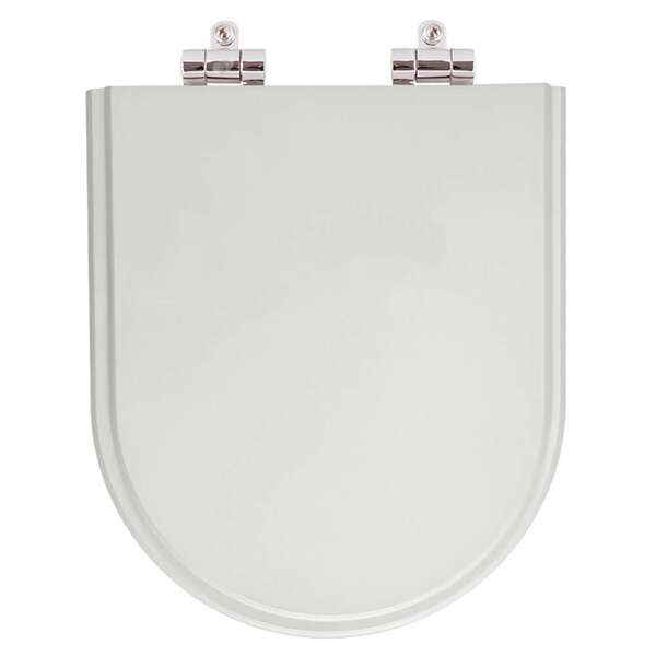 Assento Sanitario Com Amortecedor Omega Cinza Para Vaso Deca