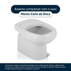 Assento Sanitário Com Fechamento Lento Monte Carlo Creme Para