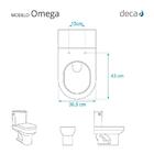 Assento Sanitário Com Fechamento Lento Omega Ébano (preto) Pa