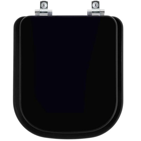 Assento Sanitário Com Fechamento Lento Piano Ébano (preto) Pa