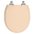 Assento Sanitário Com Fechamento Lento Village Rosa Floral Pa