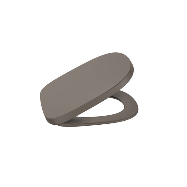 Assento Sanitário Com Queda Amortecida Beyond Roca Café Fosco