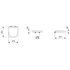 Assento Sanitário Com Softclose® Fit Plus Celite Branco Brilh