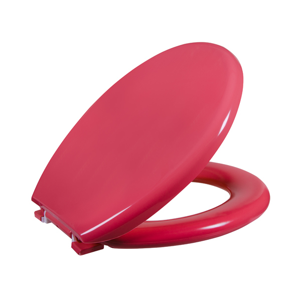 Assento Sanitario Convencional Espuma Goiaba Fechamento Comum