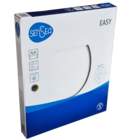 Assento Sanitário Easy Klik Branco Fechamento Comum Sensea