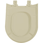 Assento Sanitário Carrara Duna Link Nuova Ou Vesúvio Em Polipropileno Com O Fechamento Convencional Creme Tupan