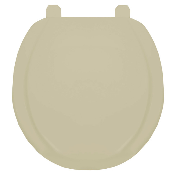 Assento Sanitário Universal oval Exportação Plus em Polipropileno com Fechamento Convencional Creme/Bone Tupan