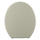 Assento Sanitário Convencional com Fechamento Comum Oval Plástico Bege Astra