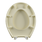 Assento Sanitário Convencional com Fechamento Comum Oval Plástico Bege Astra