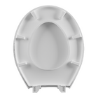 Assento Sanitário Convencional com Fechamento Comum Oval Plástico Branco Astra
