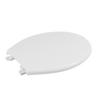 Assento Sanitário Convencional com Fechamento Comum Oval Plástico Branco Astra