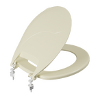 Assento Sanitário Convencional com Fechamento Comum Oval Plástico Bege Astra