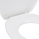 Assento Sanitário Convencional com Fechamento Comum Oval Polipropileno Branco Celite