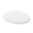 Assento Sanitário Convencional Universal com Fechamento Comum Oval Polipropileno Branco Celite