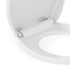Assento Sanitário Convencional Universal com Fechamento Comum Oval Polipropileno Branco Celite