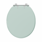 Assento Sanitário Convencional com Fechamento Comum Oval em Plástico Verde Sicmol