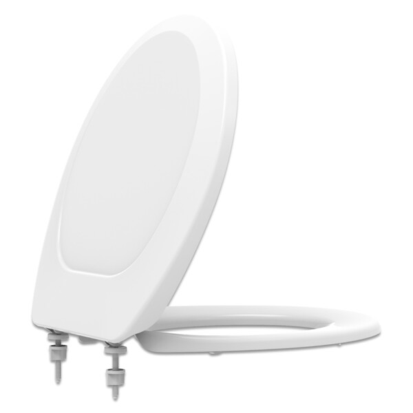 Assento Sanitário Convencional com Fechamento Comum Oval em Polipropileno Branco Tupan
